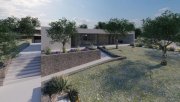 Kastellos bei Kournas Kreta, Kastellos bei Kournas: Elegante und moderne Villa im Bau zu verkaufen Haus kaufen